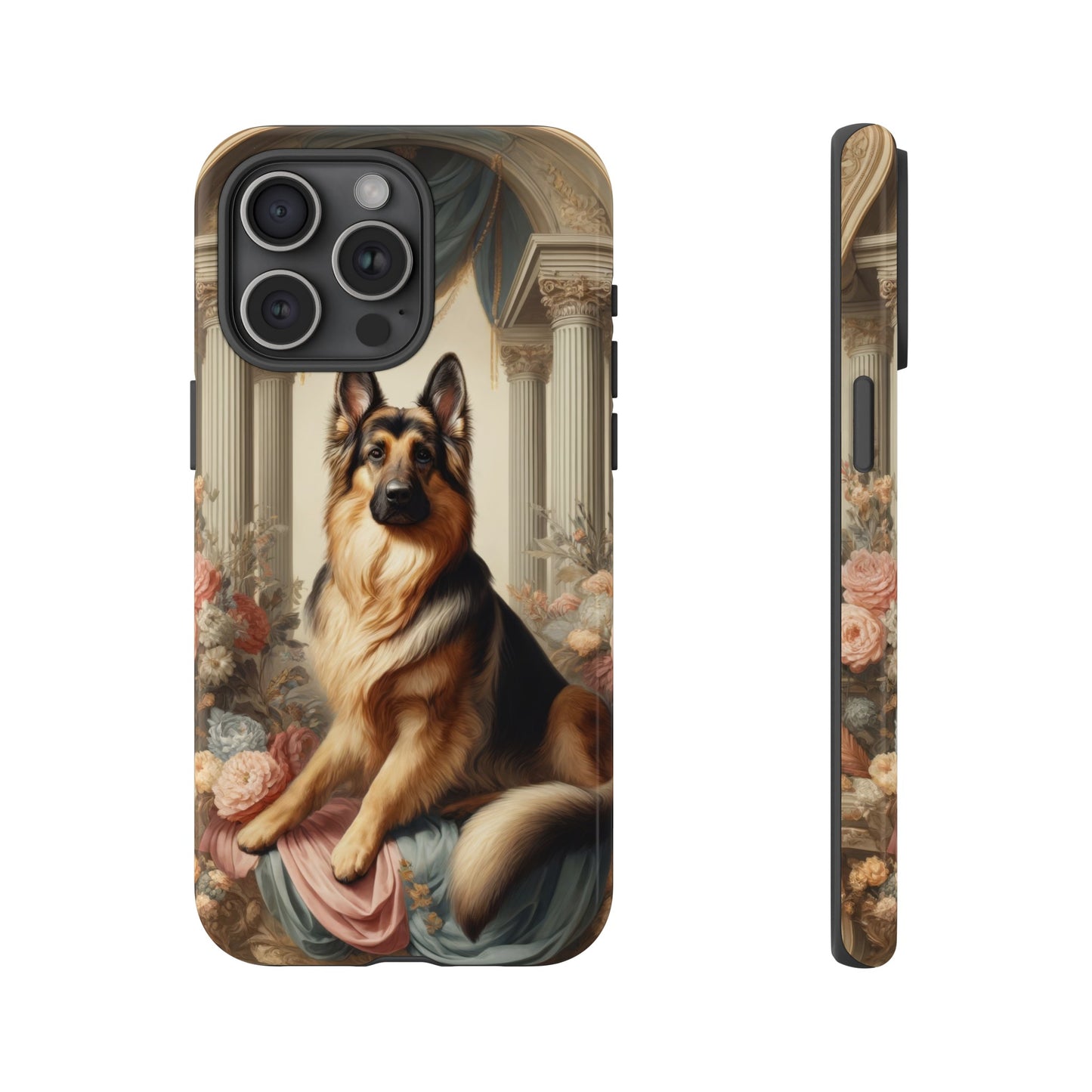 Neo-classical German Shepherd Phone Case