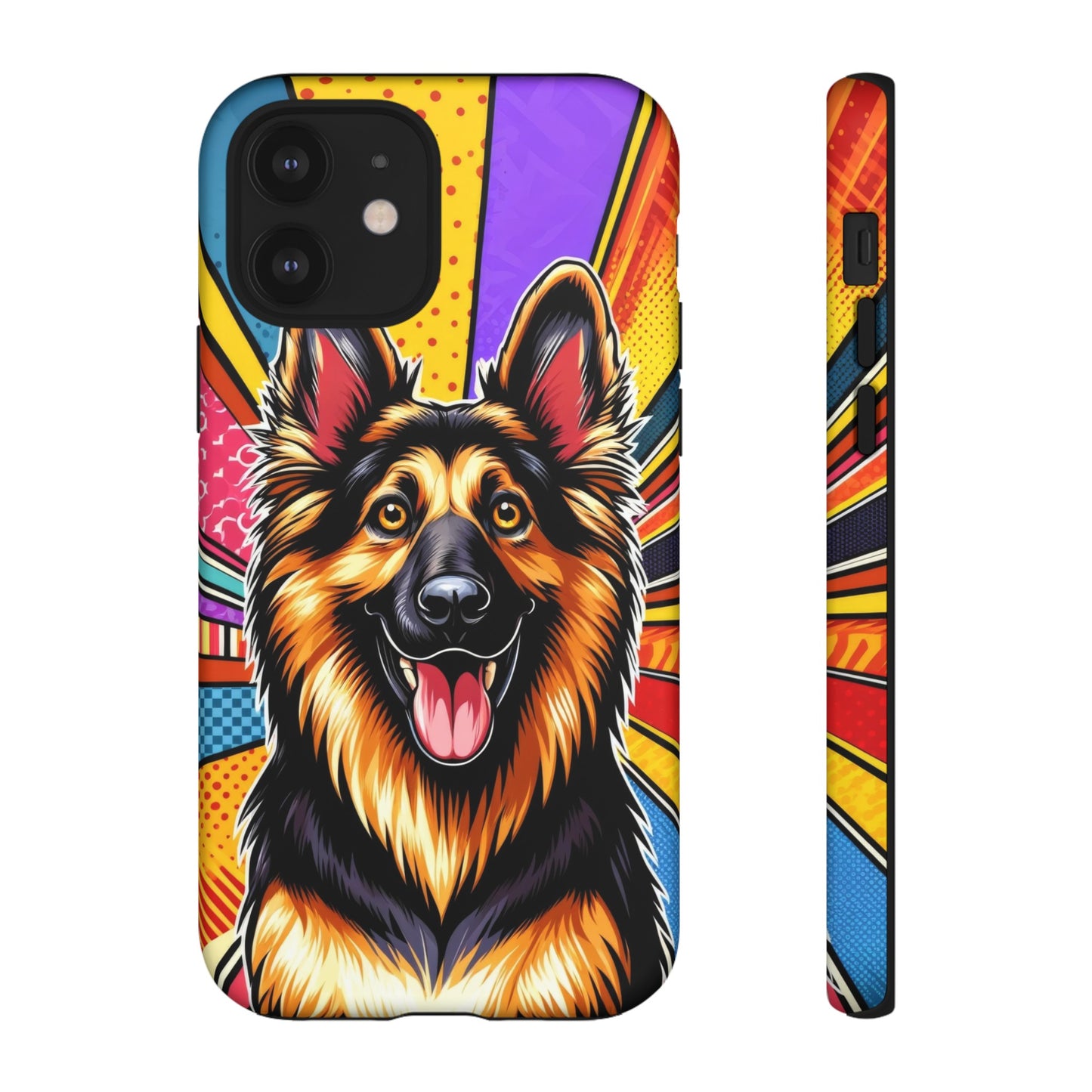 Anime style German Shepherd Phone Case