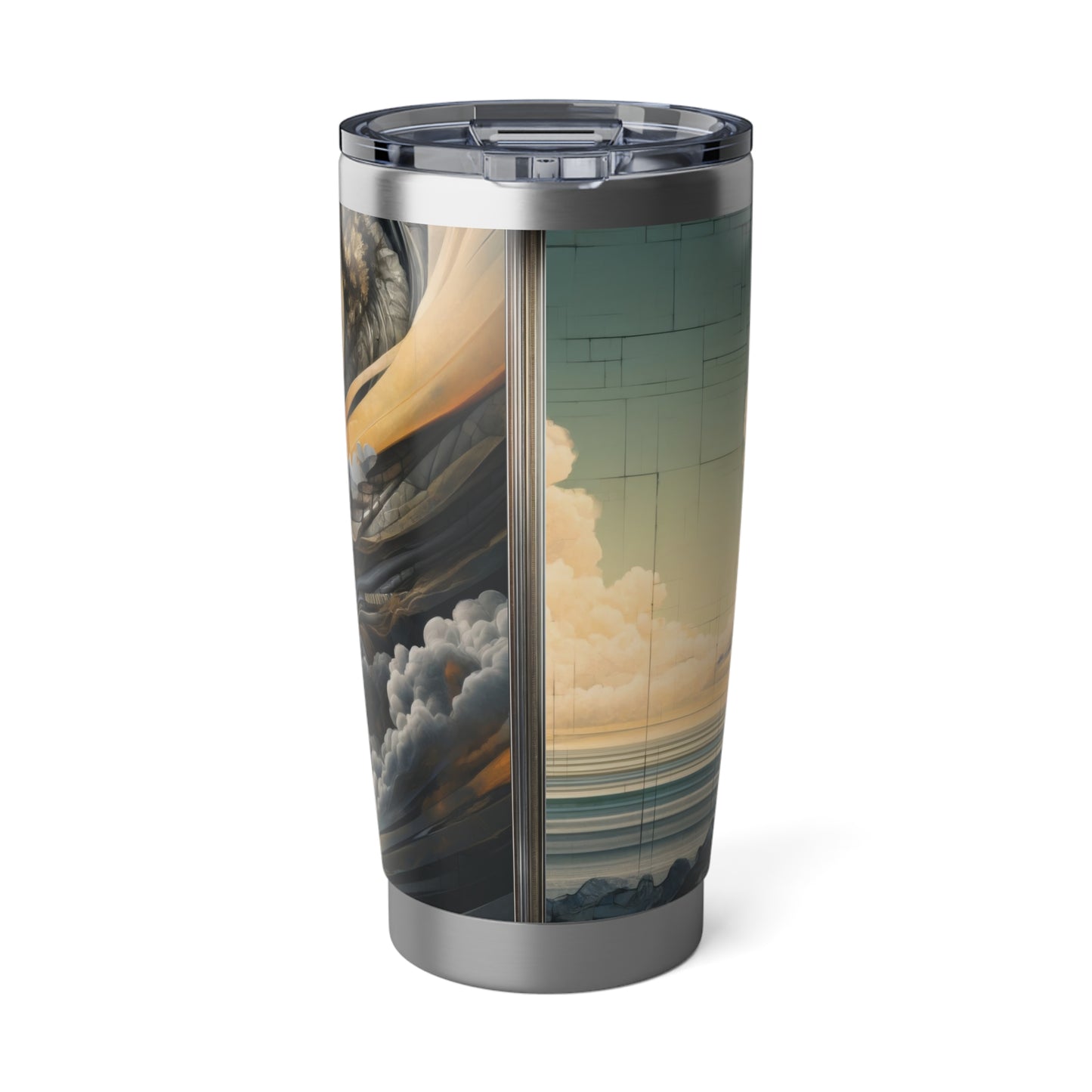 Byzantine, charcoal, and cybernetic German Shepherd 20oz Tumbler