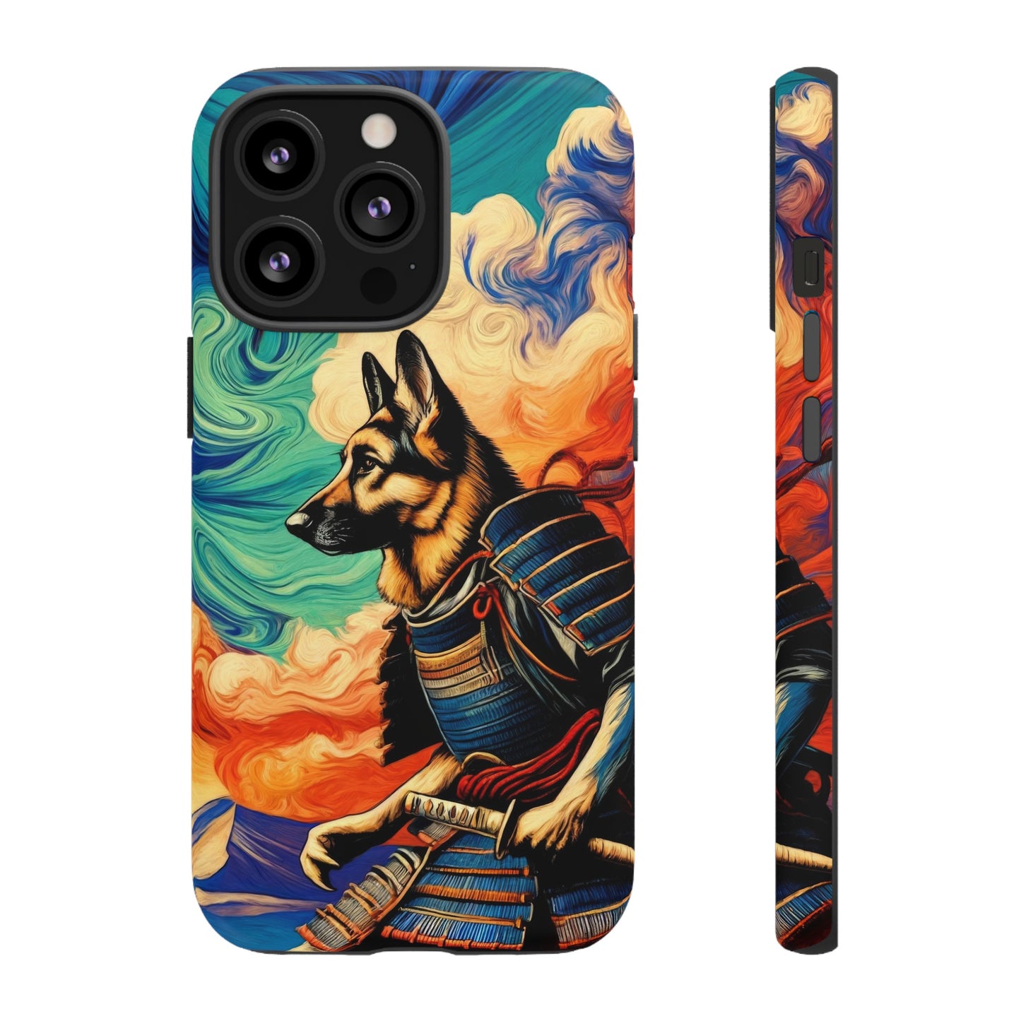 Samurai German Shepherd Phone Case