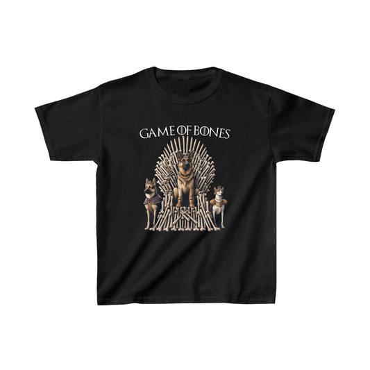 Game of Bones Kids Size T-Shirt (Multi colors) (German Shepherd)