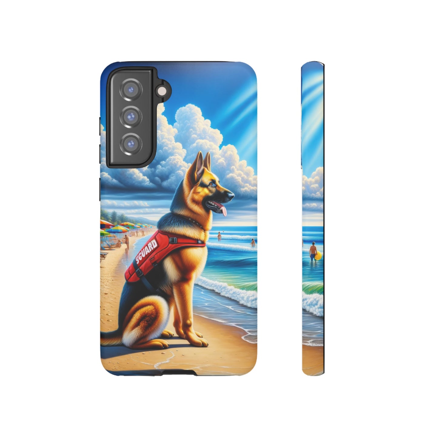 German Shepherd Lifeguard Phone Case