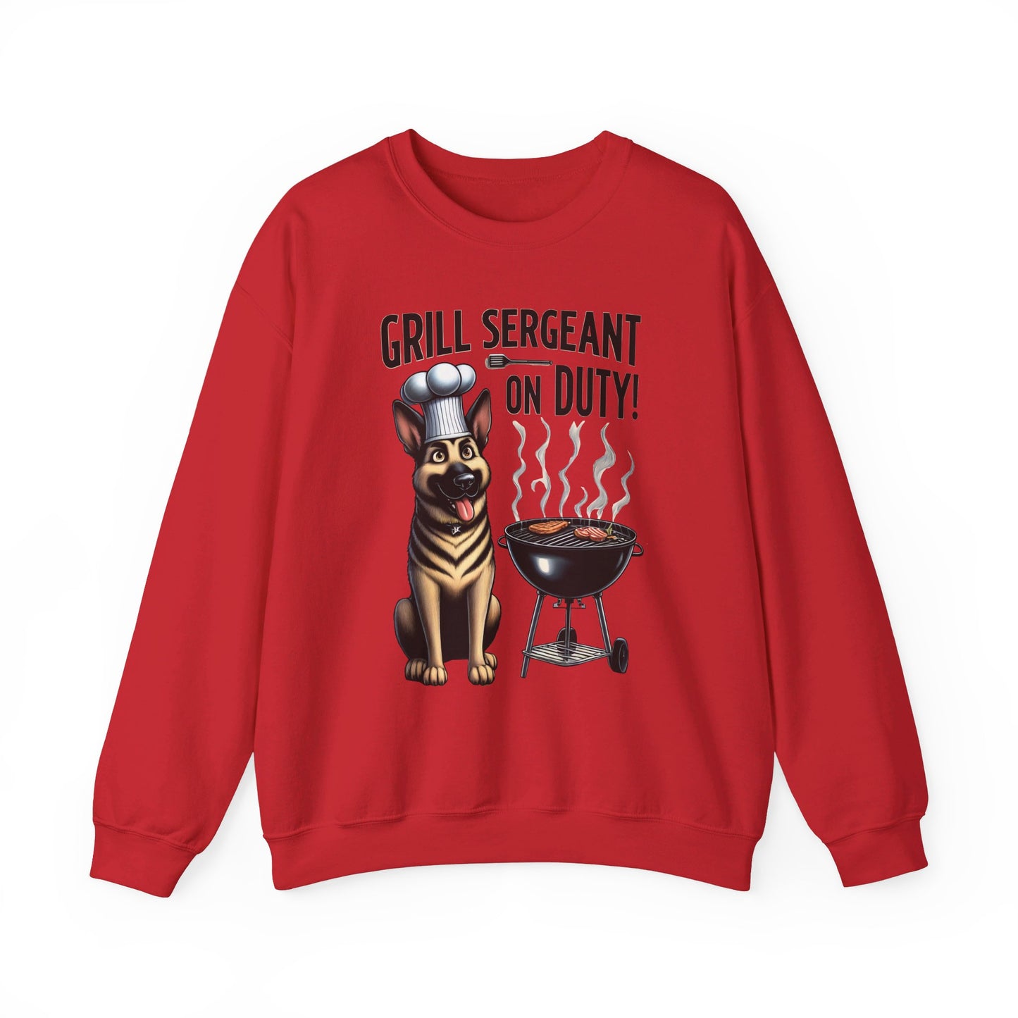 Grill Sergant Sweatshirt (10 colors) (German Shepherd)