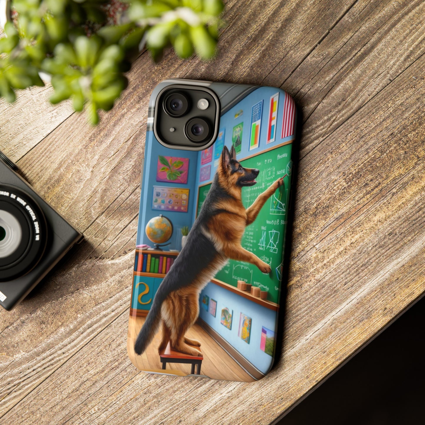 German Shepherd Vacation Phone Case