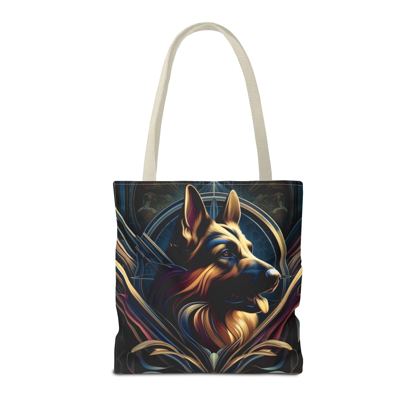 Gothic inspired German Shepherd Tote Bag