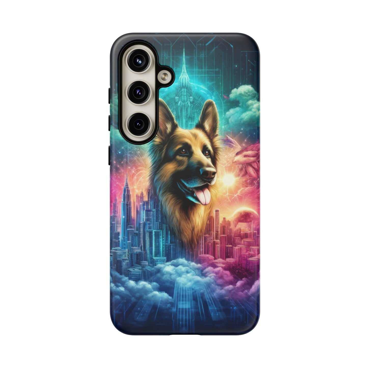 Dreamy fantasy German Shepherd Phone Case