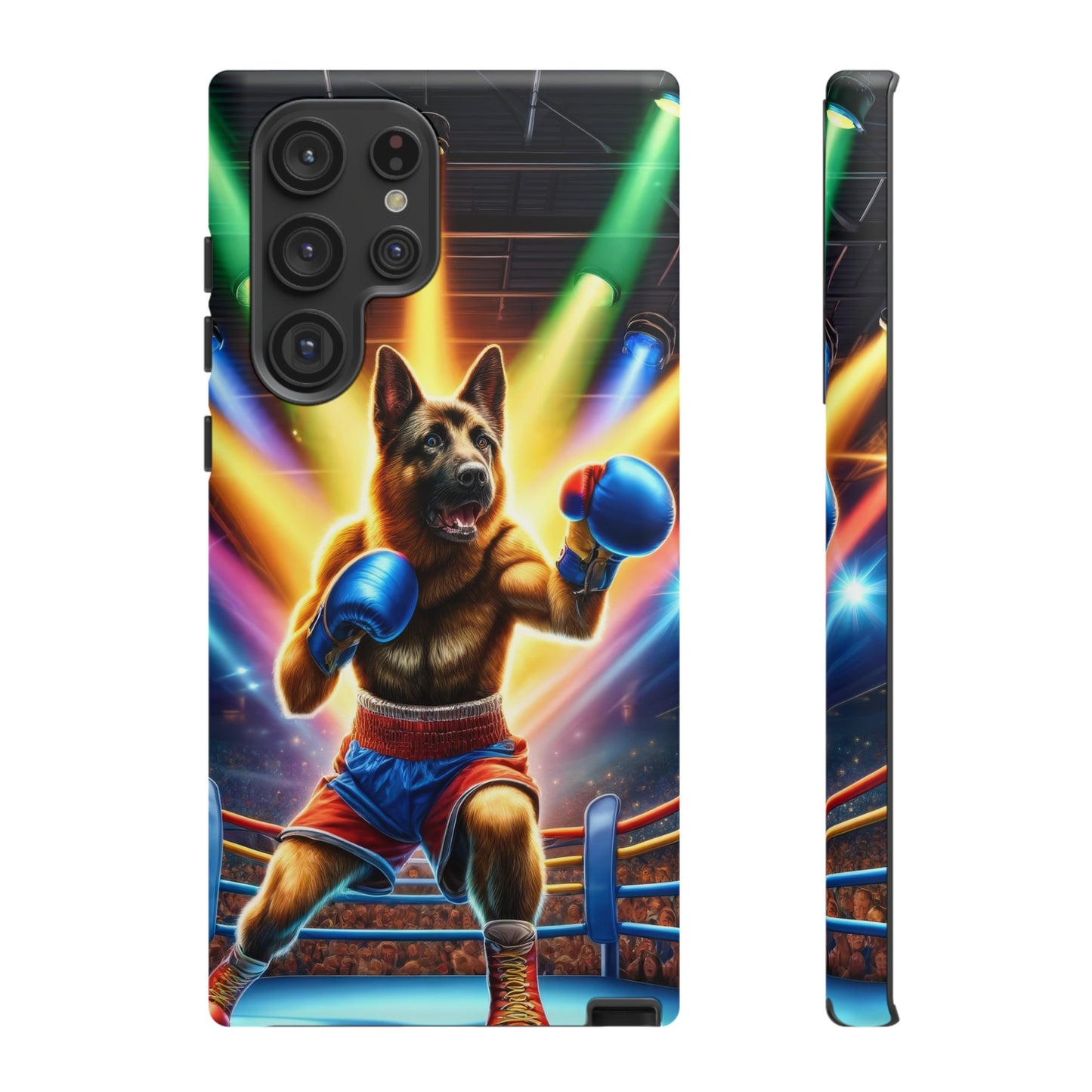 German Shepherd Boxing Phone Case