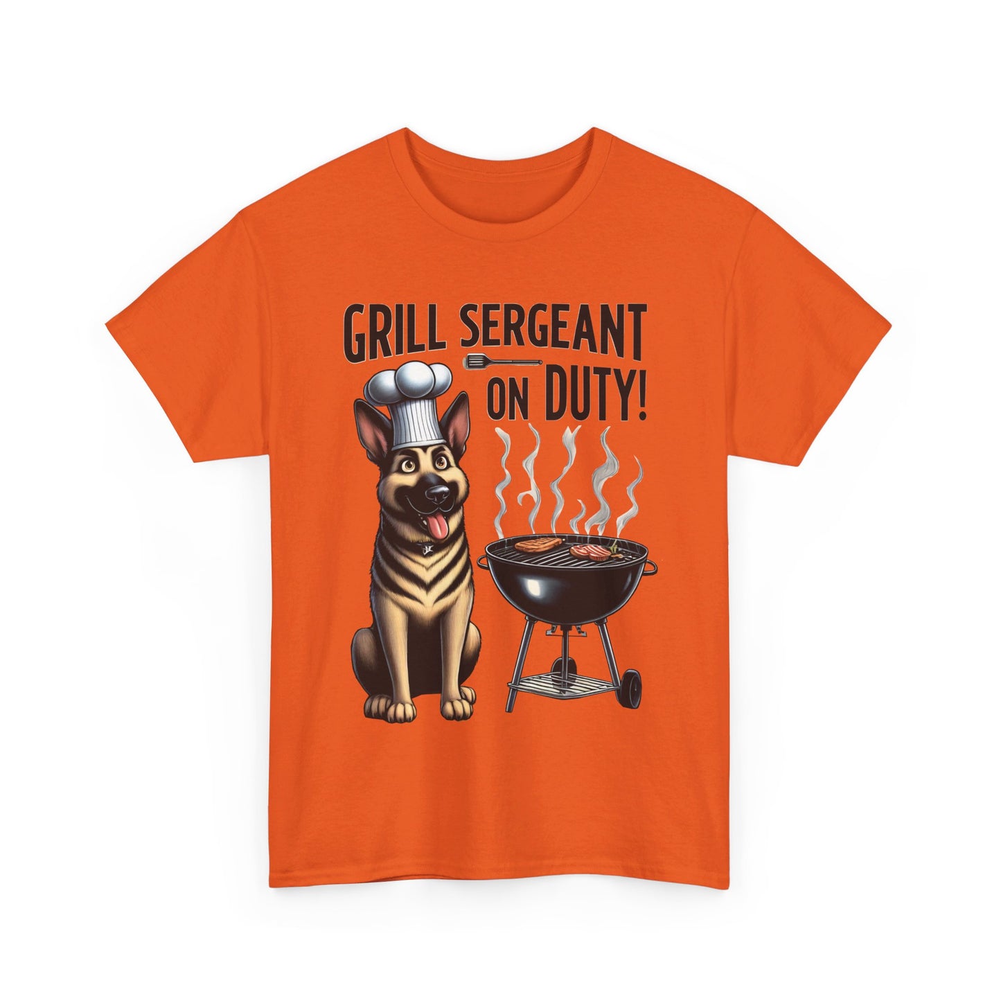 Grill Sergeant T-Shirt (13 colors) (German Shepherd)