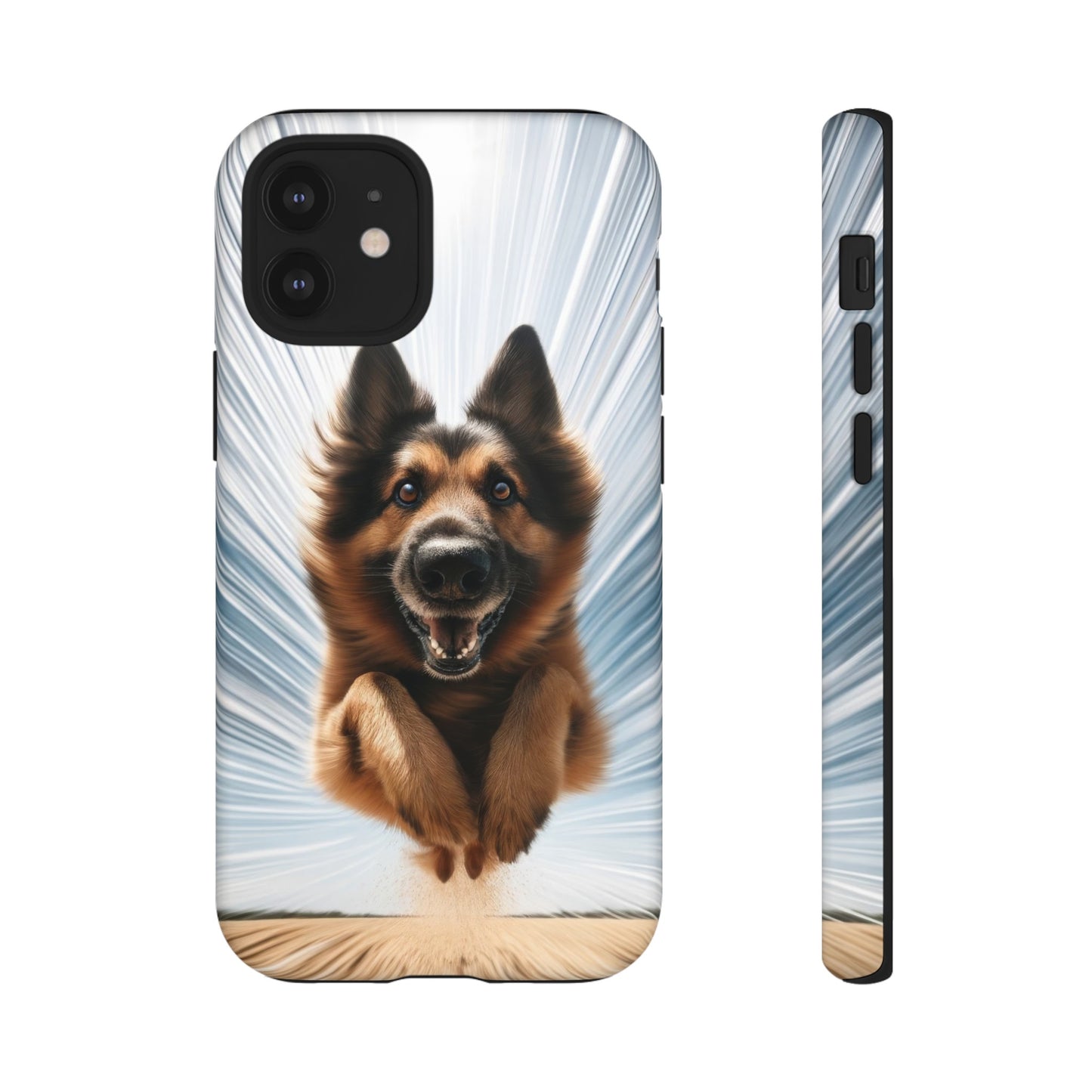 Motion blur German Shepherd Phone Case