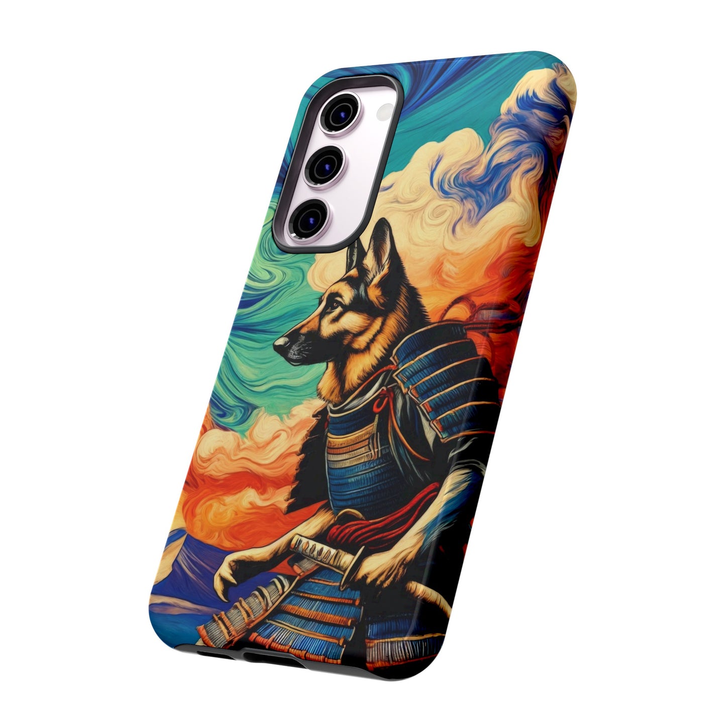 Samurai German Shepherd Phone Case