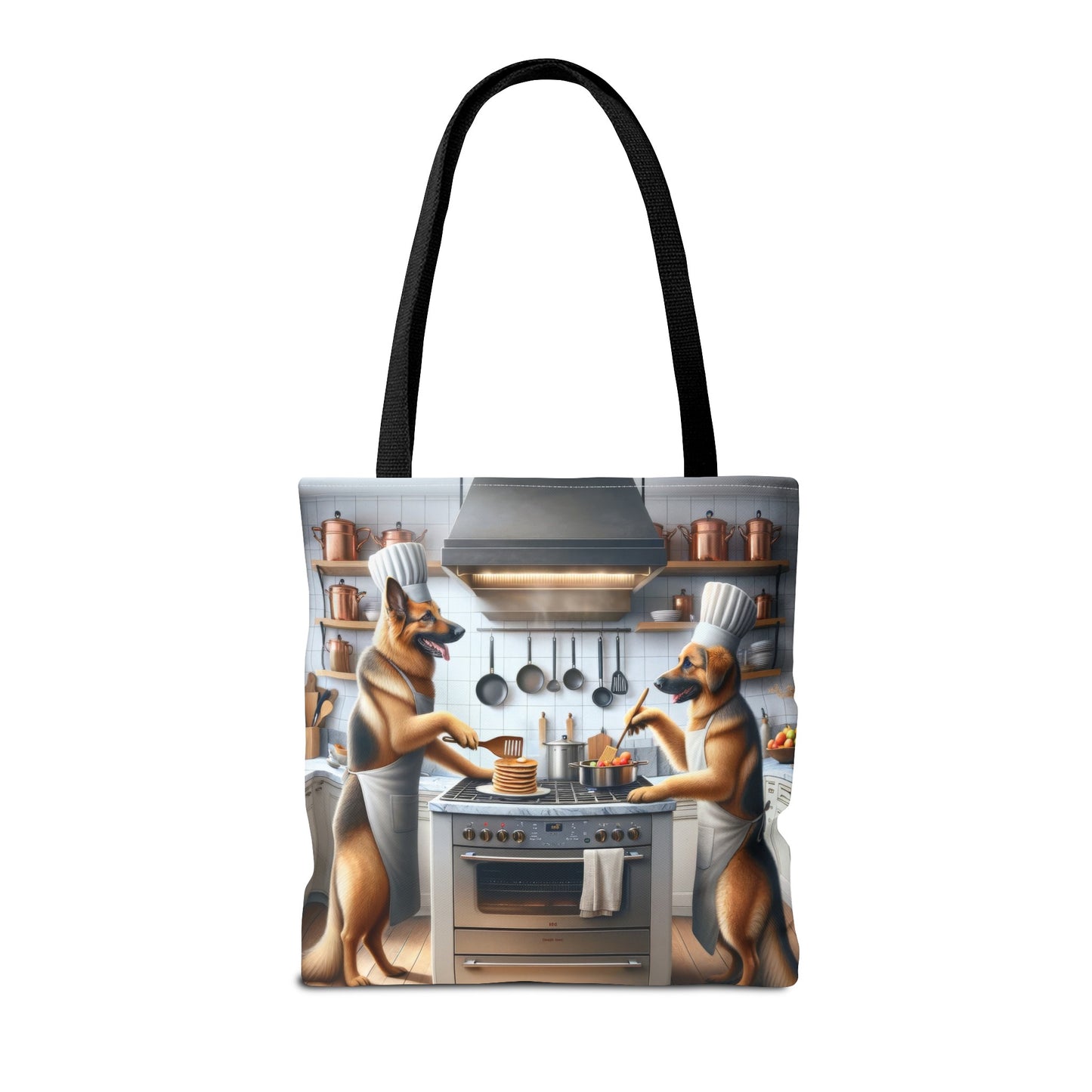 Cooking German Shepherds Tote Bag