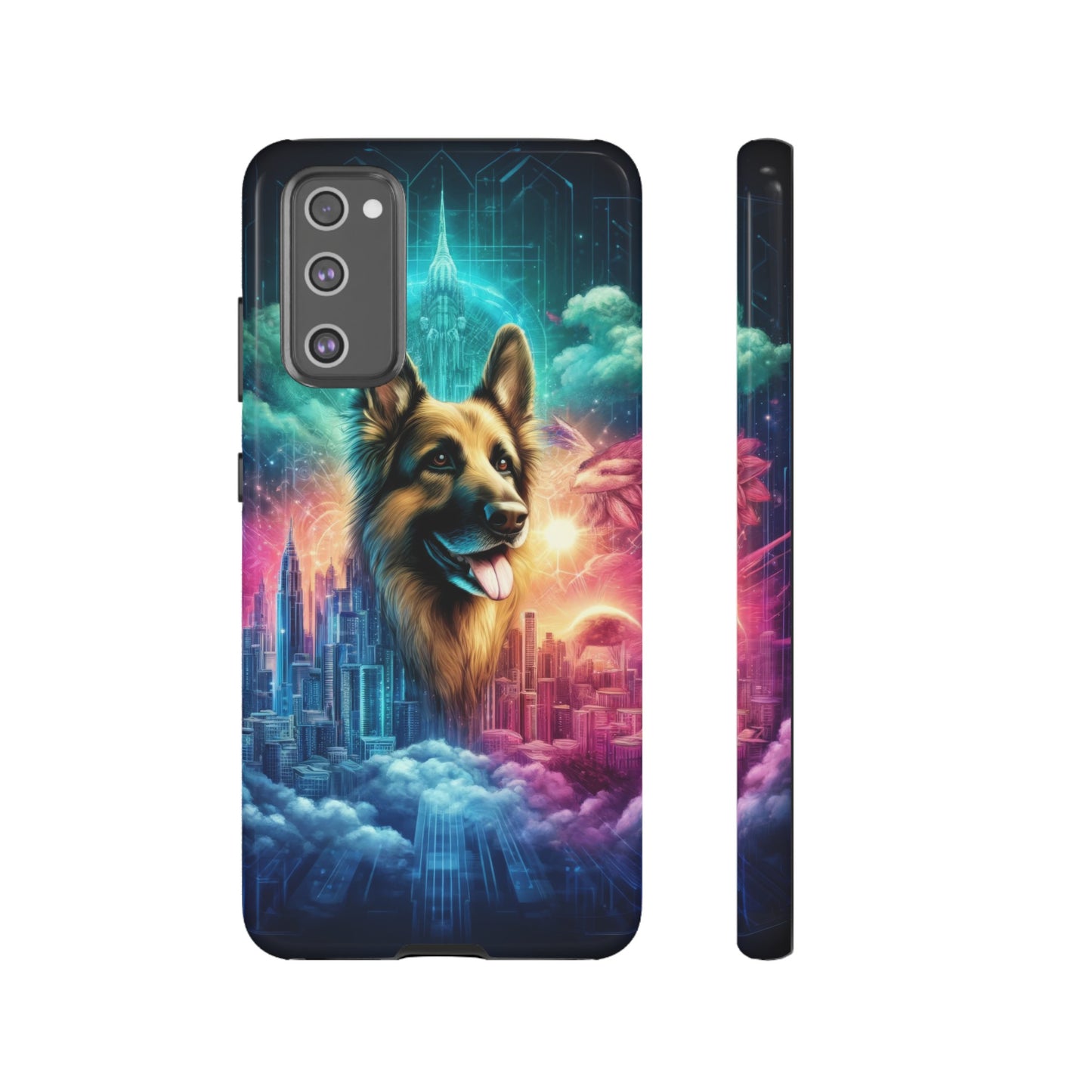 Dreamy fantasy German Shepherd Phone Case