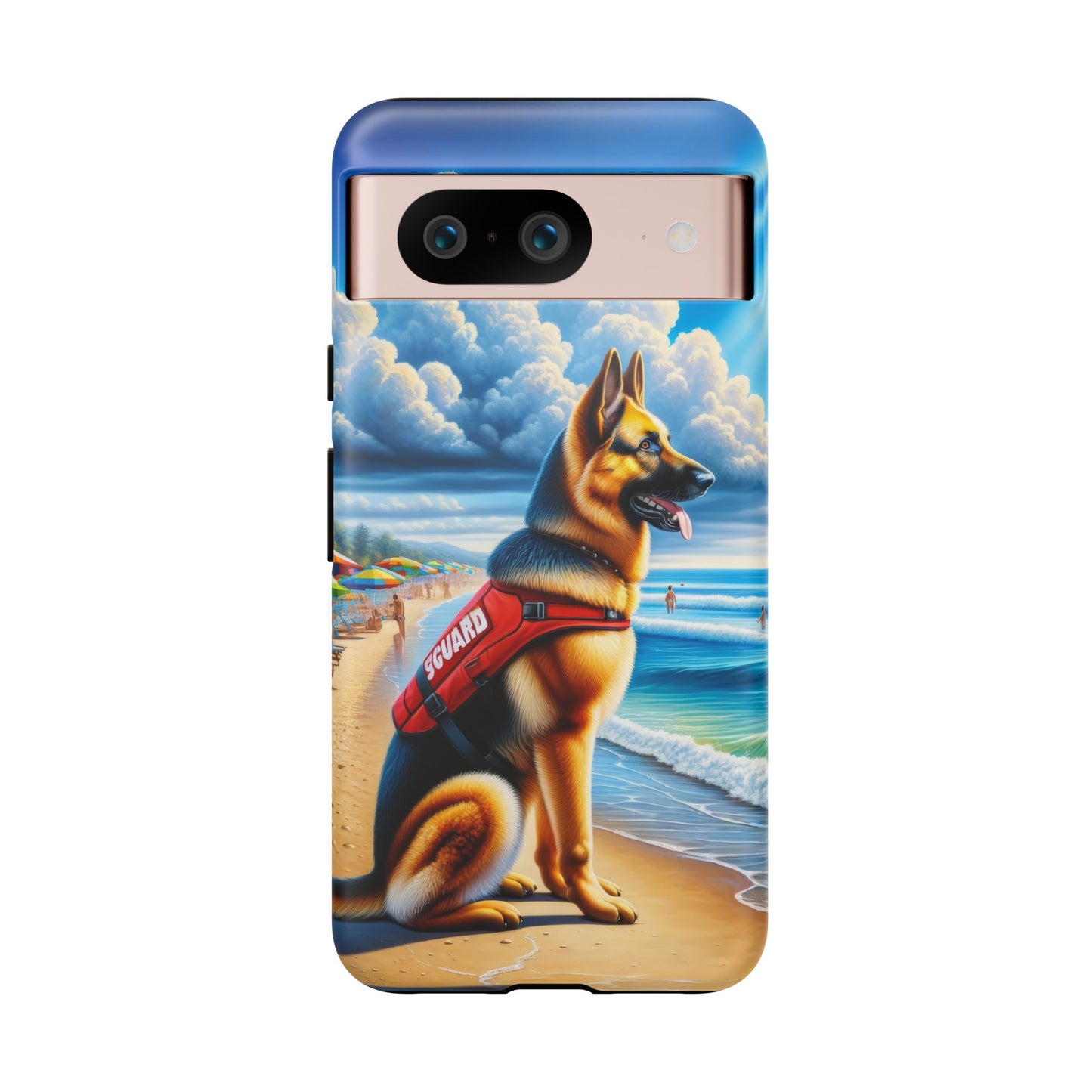 German Shepherd Lifeguard Phone Case