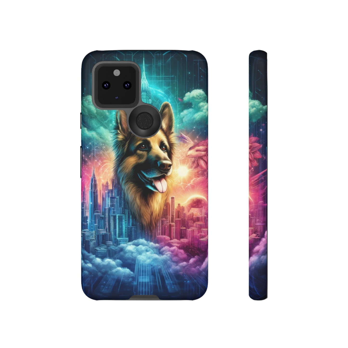 Dreamy fantasy German Shepherd Phone Case