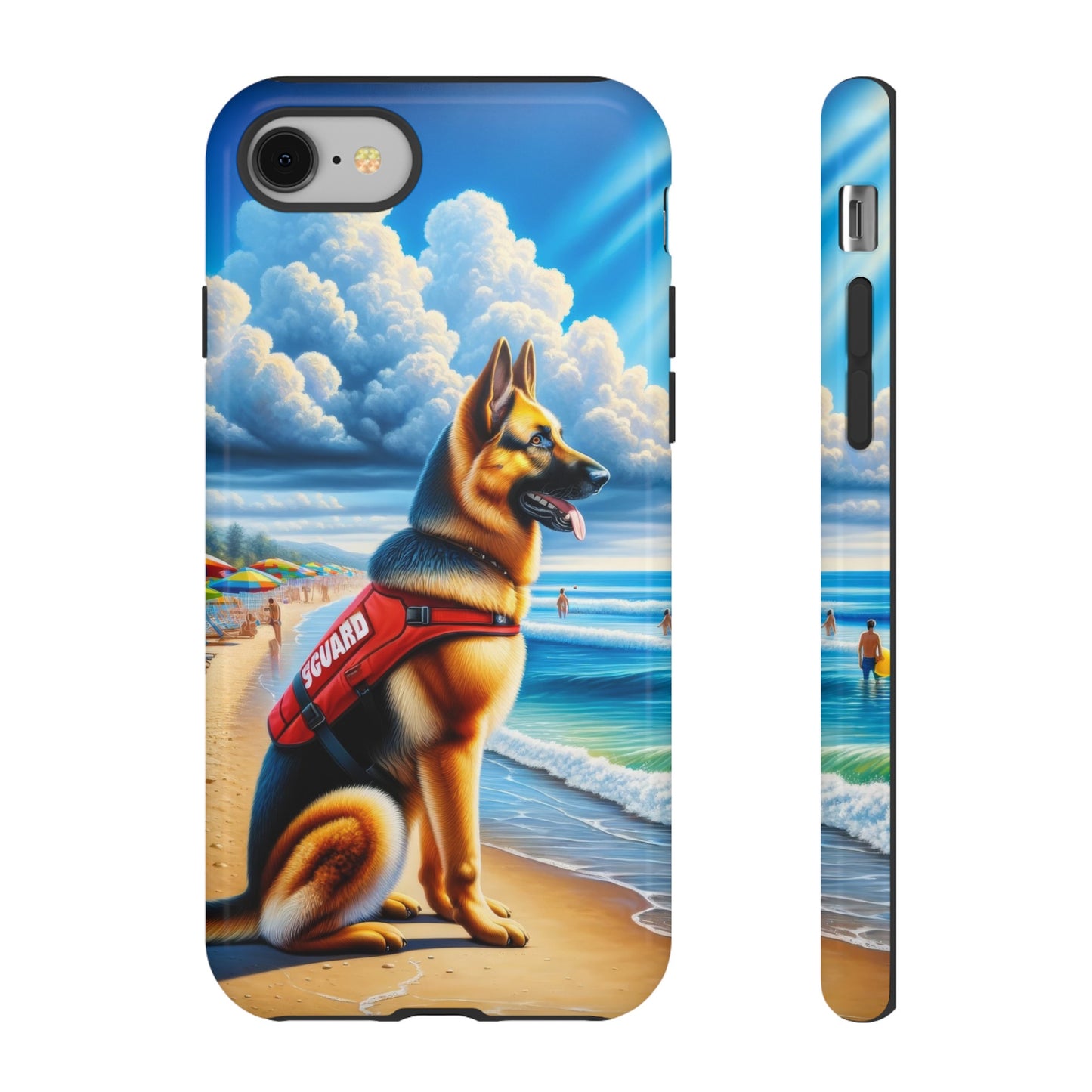 German Shepherd Lifeguard Phone Case