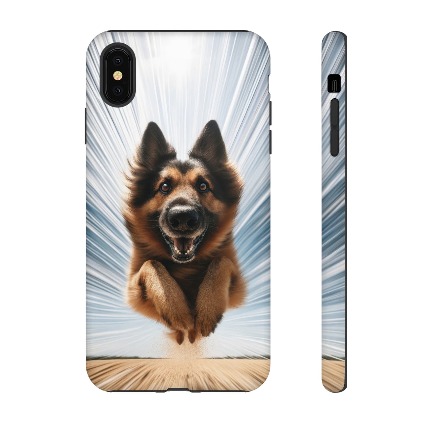 Motion blur German Shepherd Phone Case