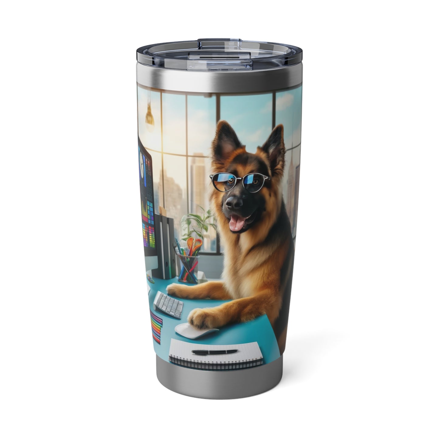 German Shepherd Working 20oz Tumbler