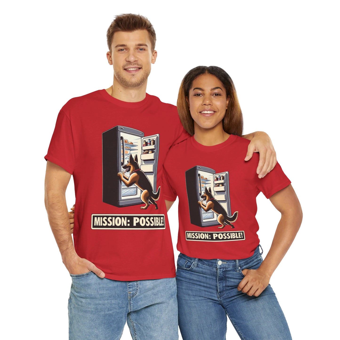 Mission Possible T-Shirt (13 colors) (German Shepherd)