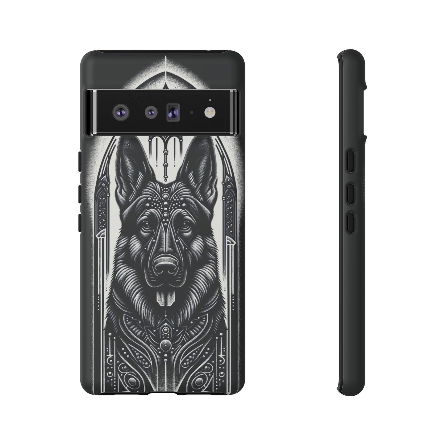 Futuristic German Shepherd Phone Case