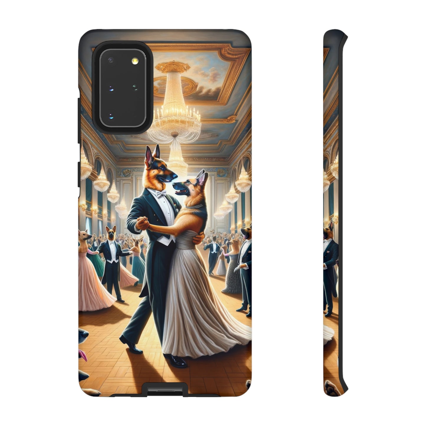 Dancing German Shepherds Tough Phone Case