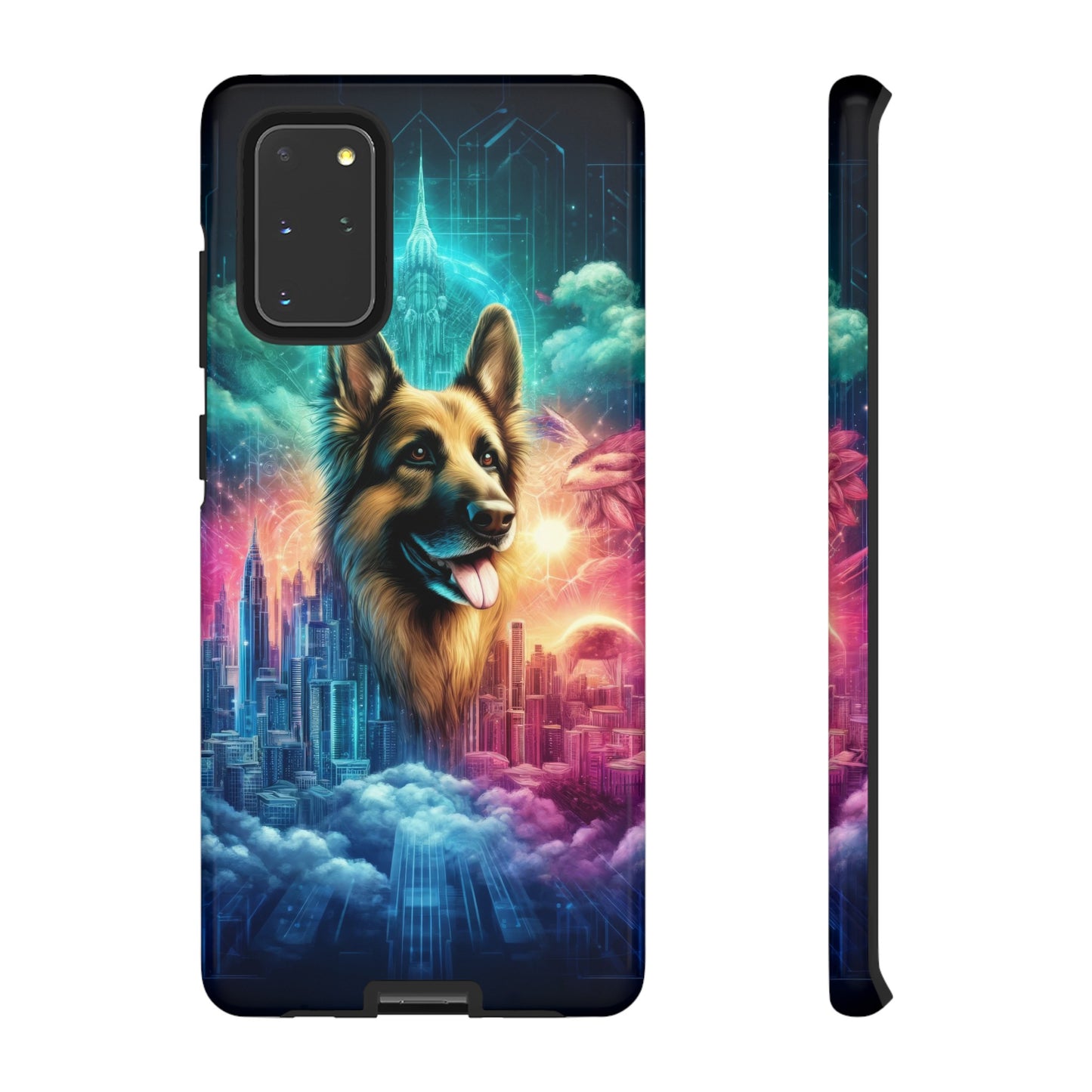 Dreamy fantasy German Shepherd Phone Case