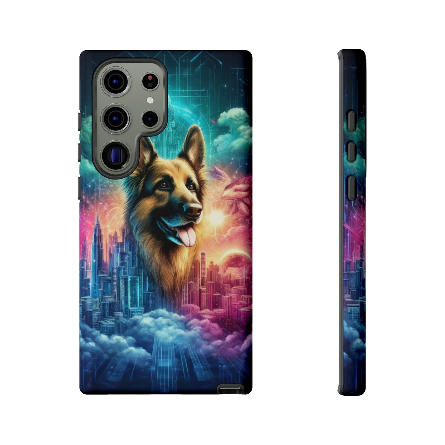 Dreamy fantasy German Shepherd Phone Case