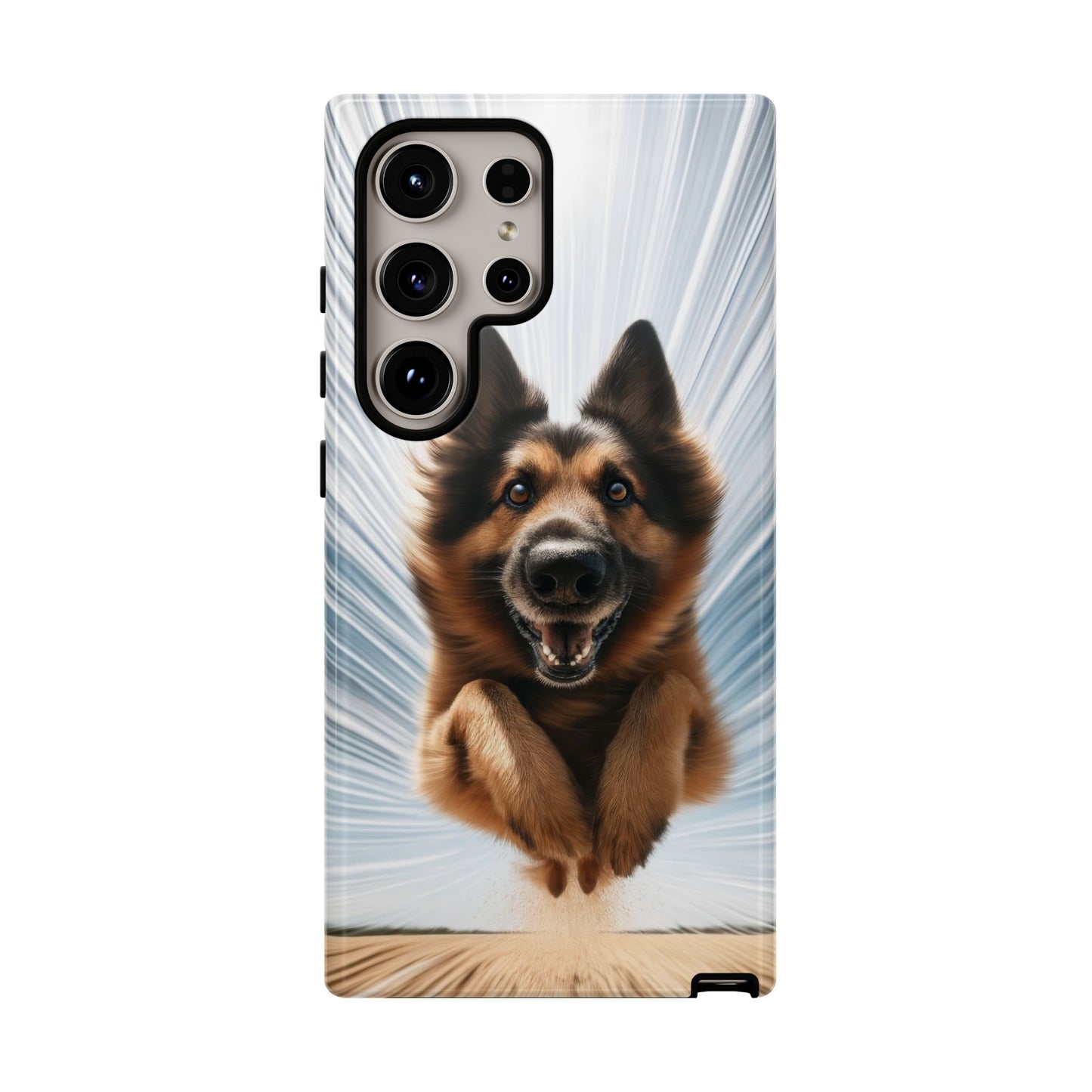 Motion blur German Shepherd Phone Case