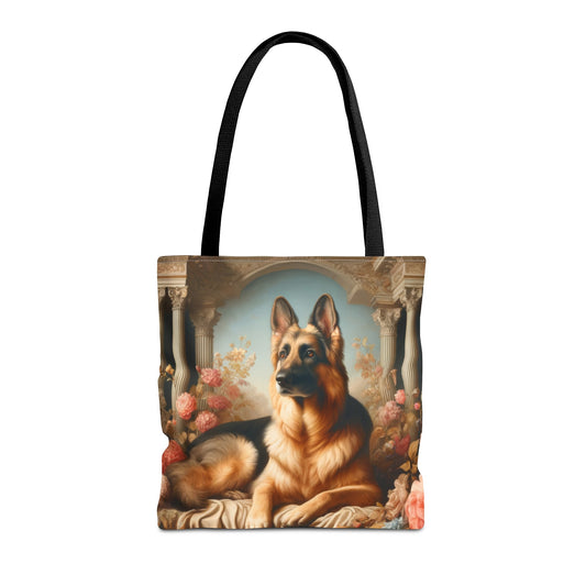 Neo-classical German Shepherd Tote Bag