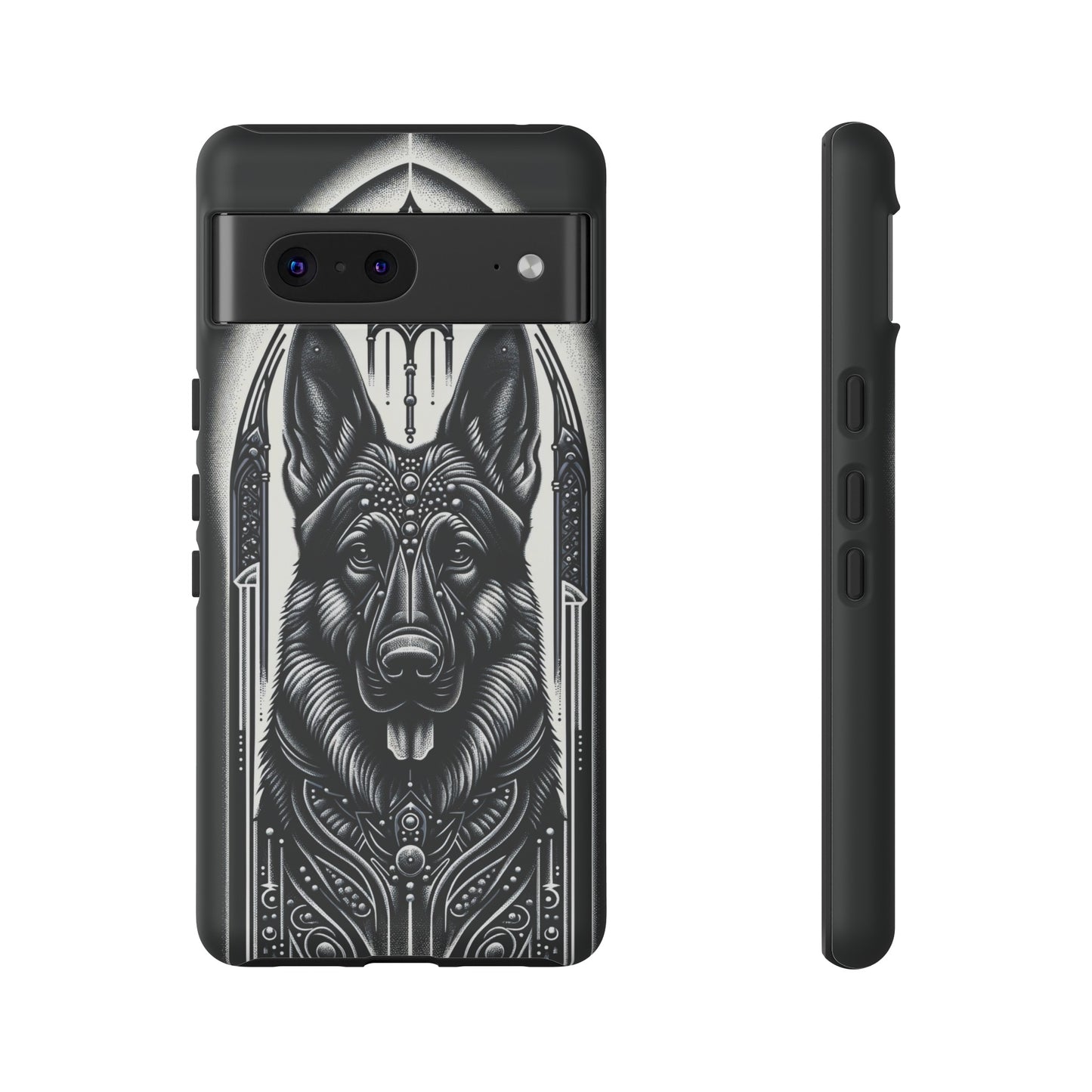 Futuristic German Shepherd Phone Case