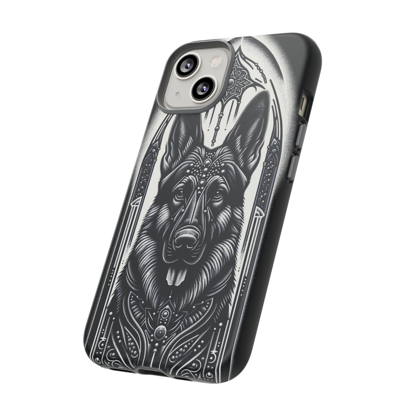 Futuristic German Shepherd Phone Case