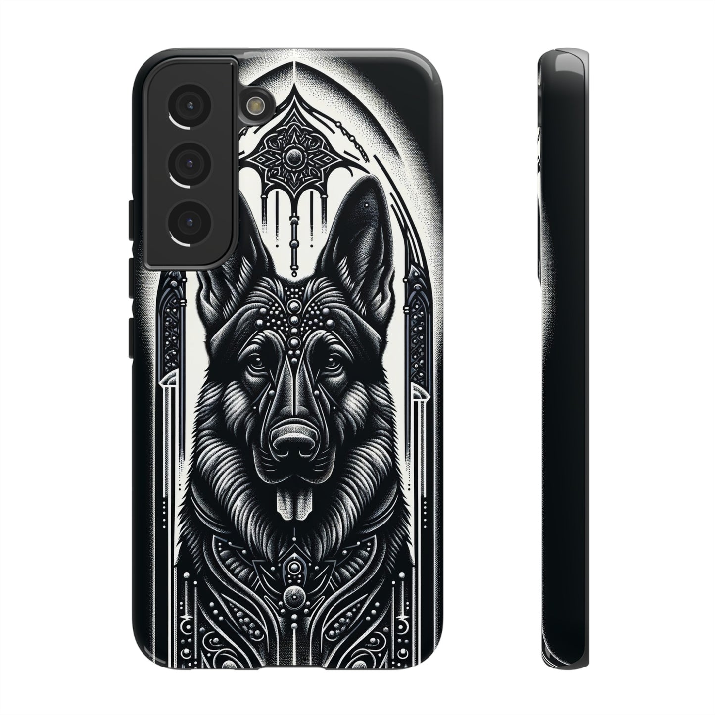 Futuristic German Shepherd Phone Case