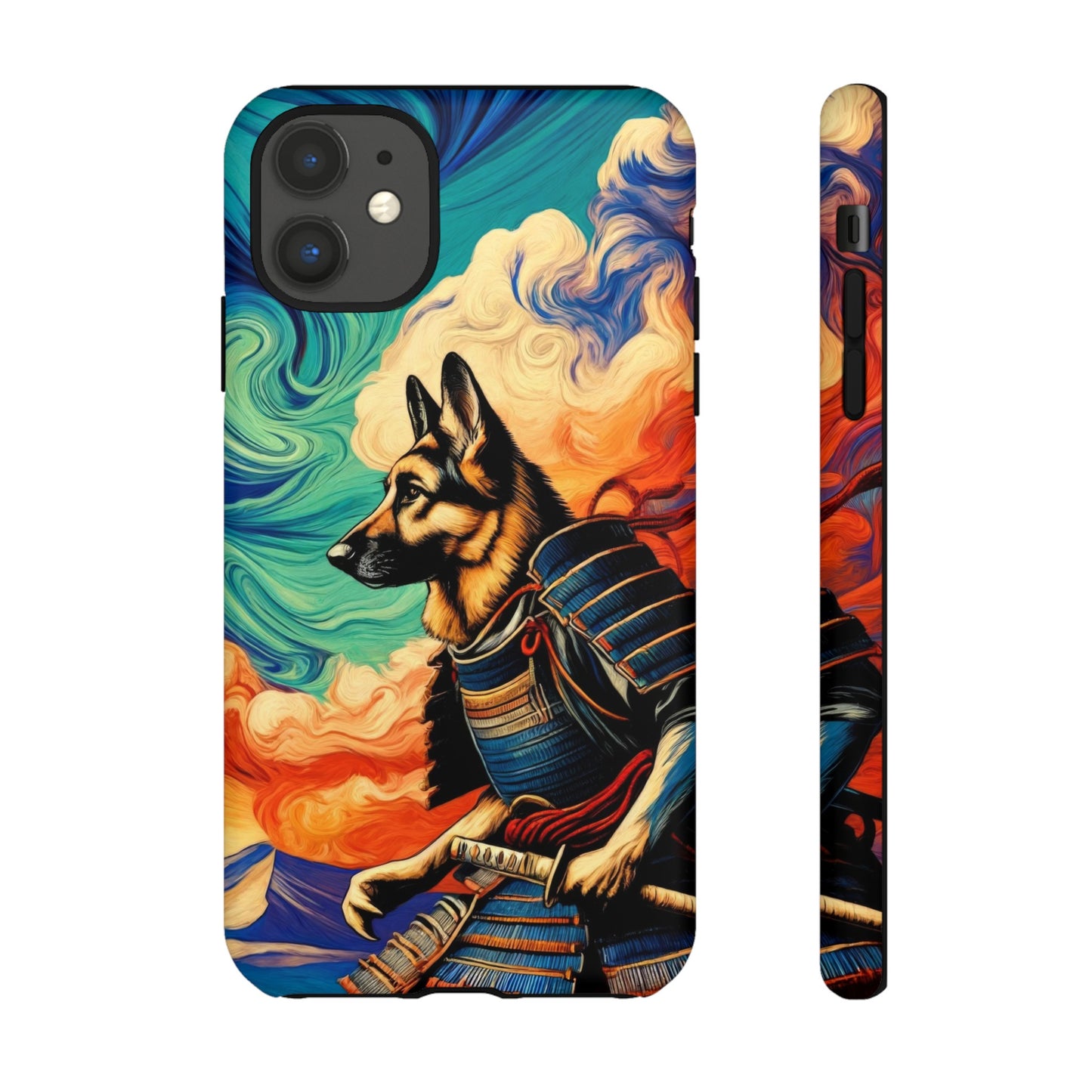 Samurai German Shepherd Phone Case