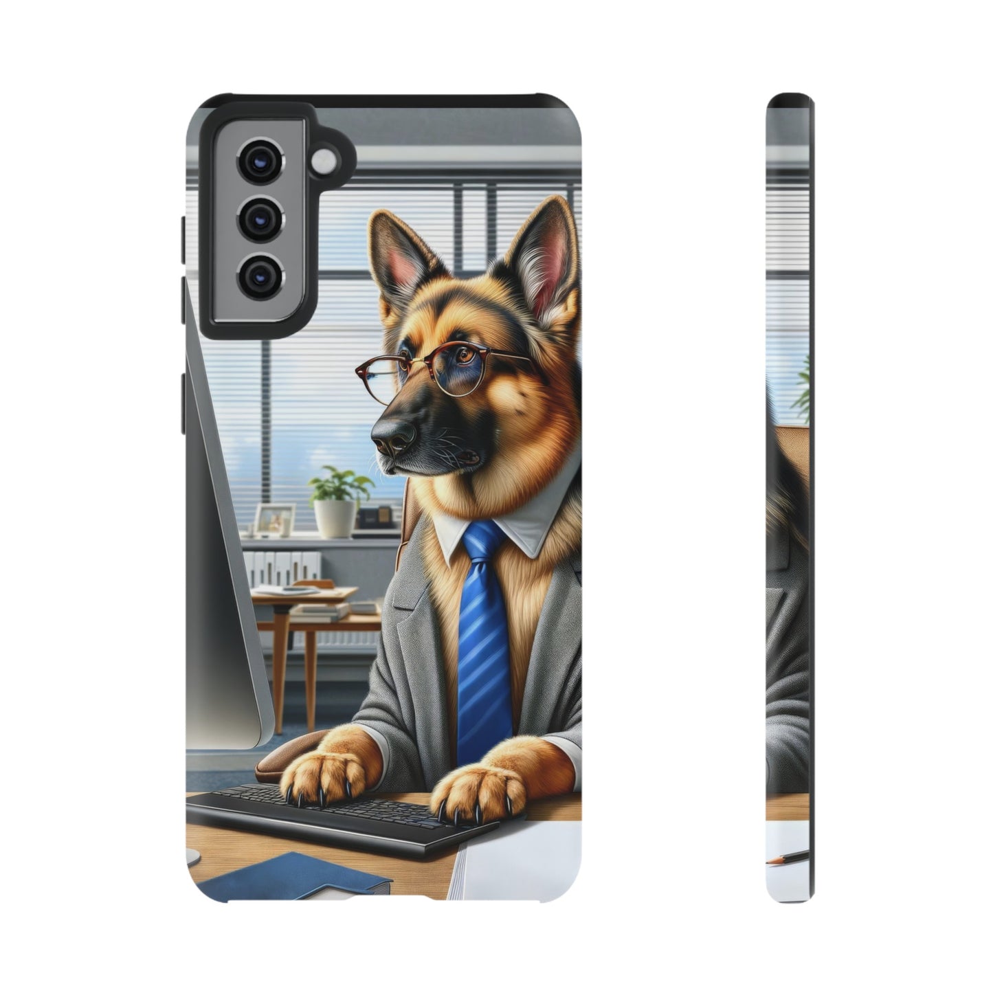 German Shepherd Working Tough Phone Case