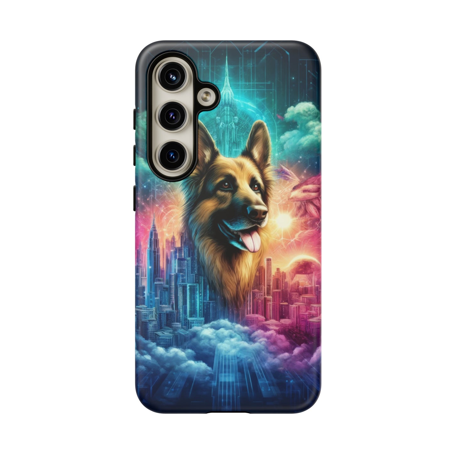 Dreamy fantasy German Shepherd Phone Case