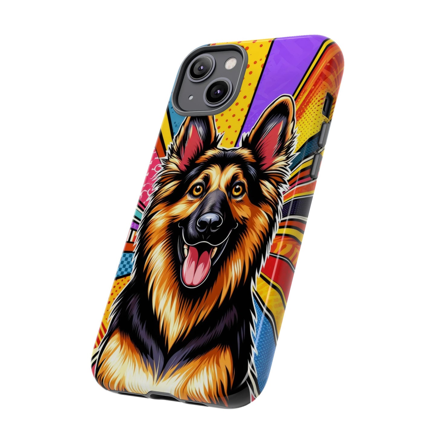 Anime style German Shepherd Phone Case