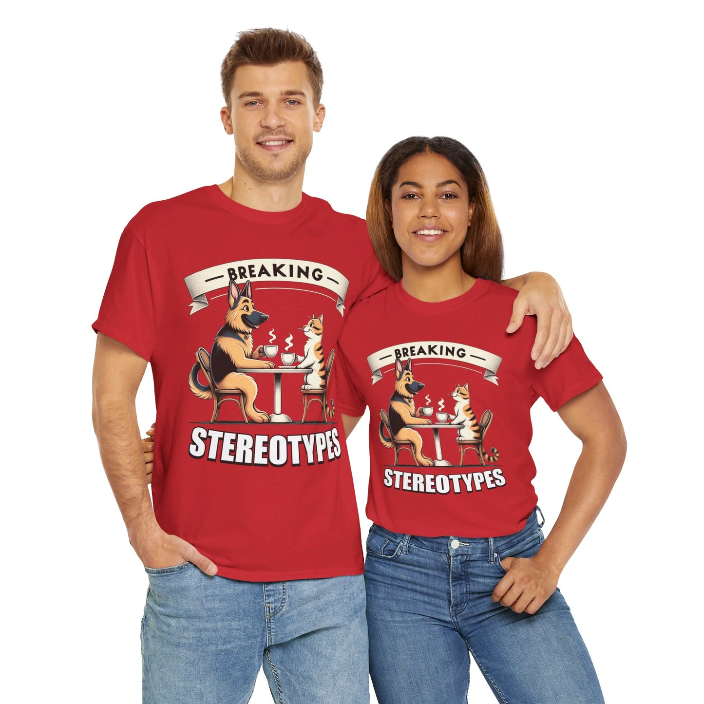 Breaking Stereotypes T-Shirt (13 colors) (German Shepherd)