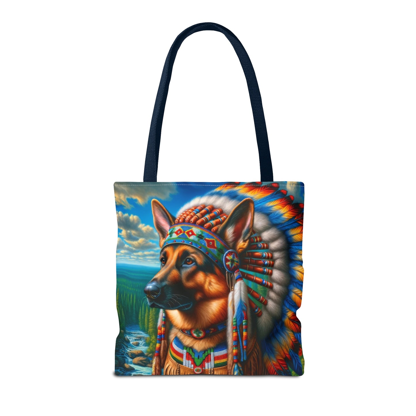 German Shepherd Indian Scented Tote Bag