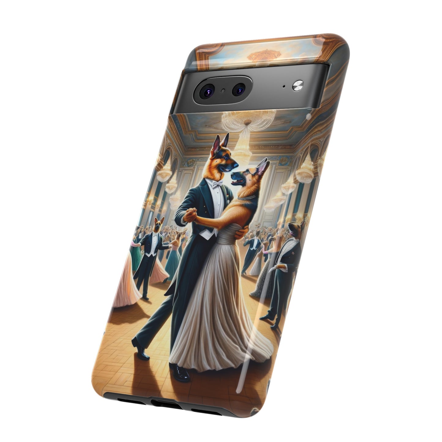 Dancing German Shepherds Tough Phone Case