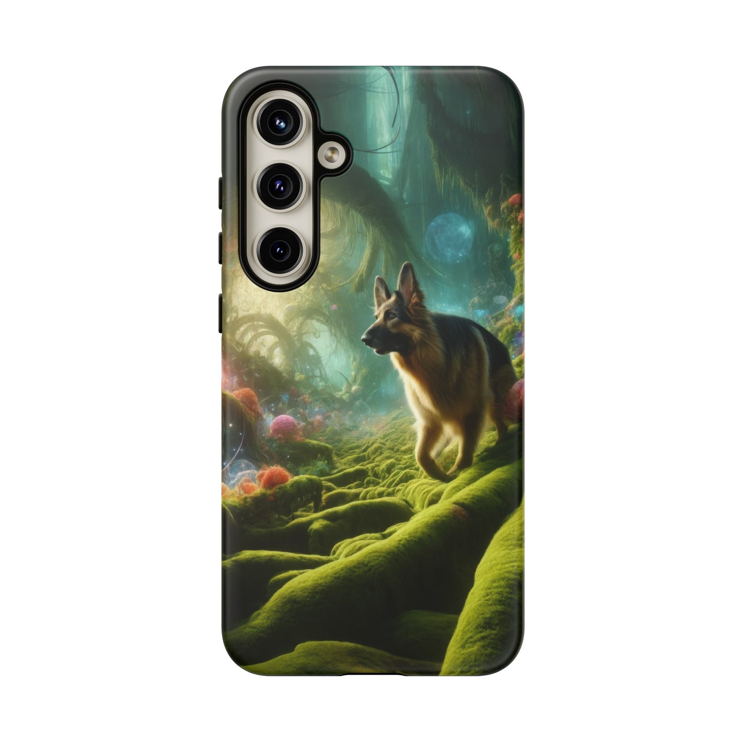 Sci-fi fantasy German Shepherd Phone Case