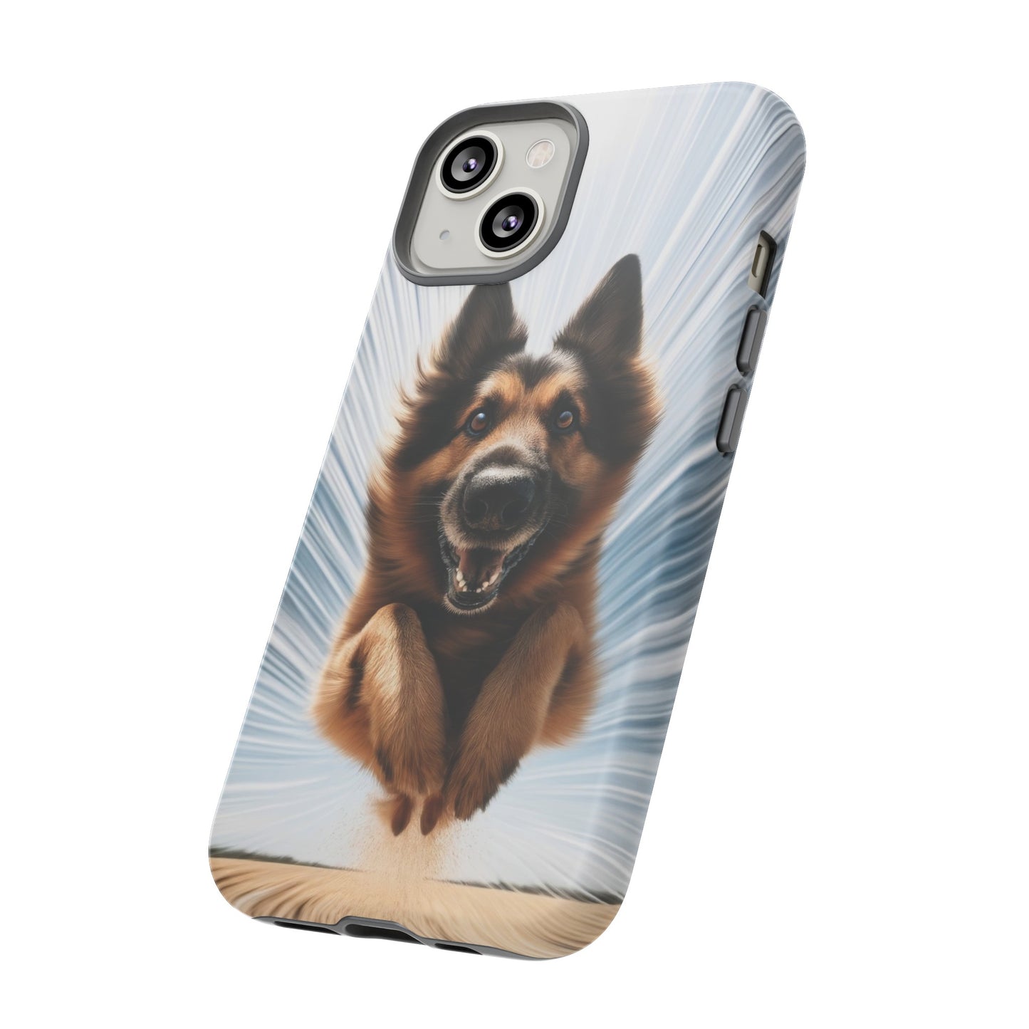 Motion blur German Shepherd Phone Case