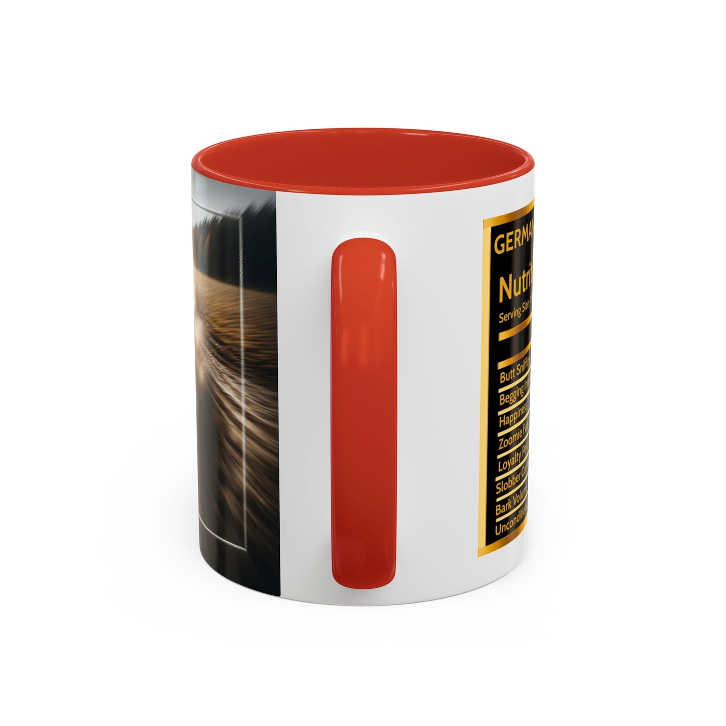 Motion blur V2 German Shepherd Coffee Mug