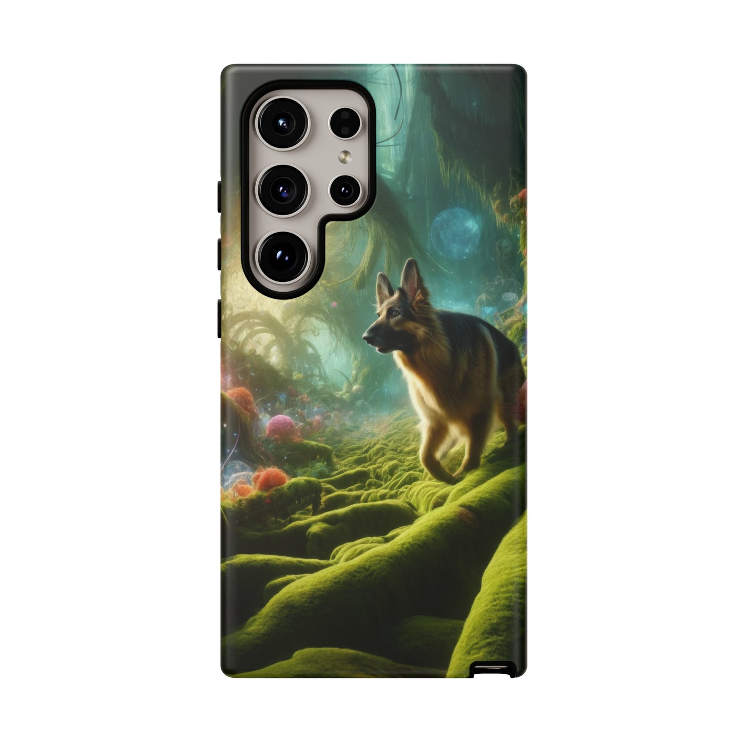 Sci-fi fantasy German Shepherd Phone Case