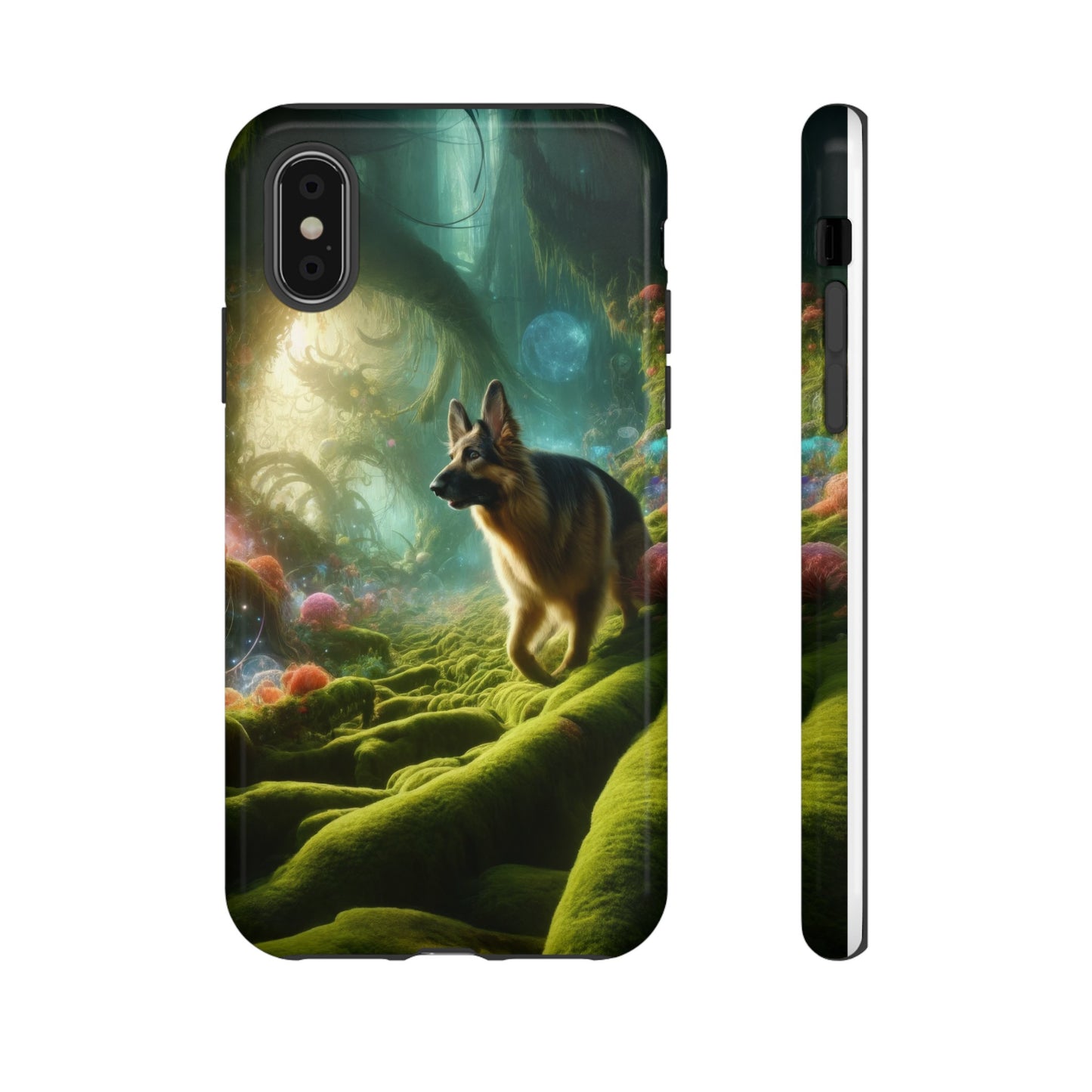 Sci-fi fantasy German Shepherd Phone Case