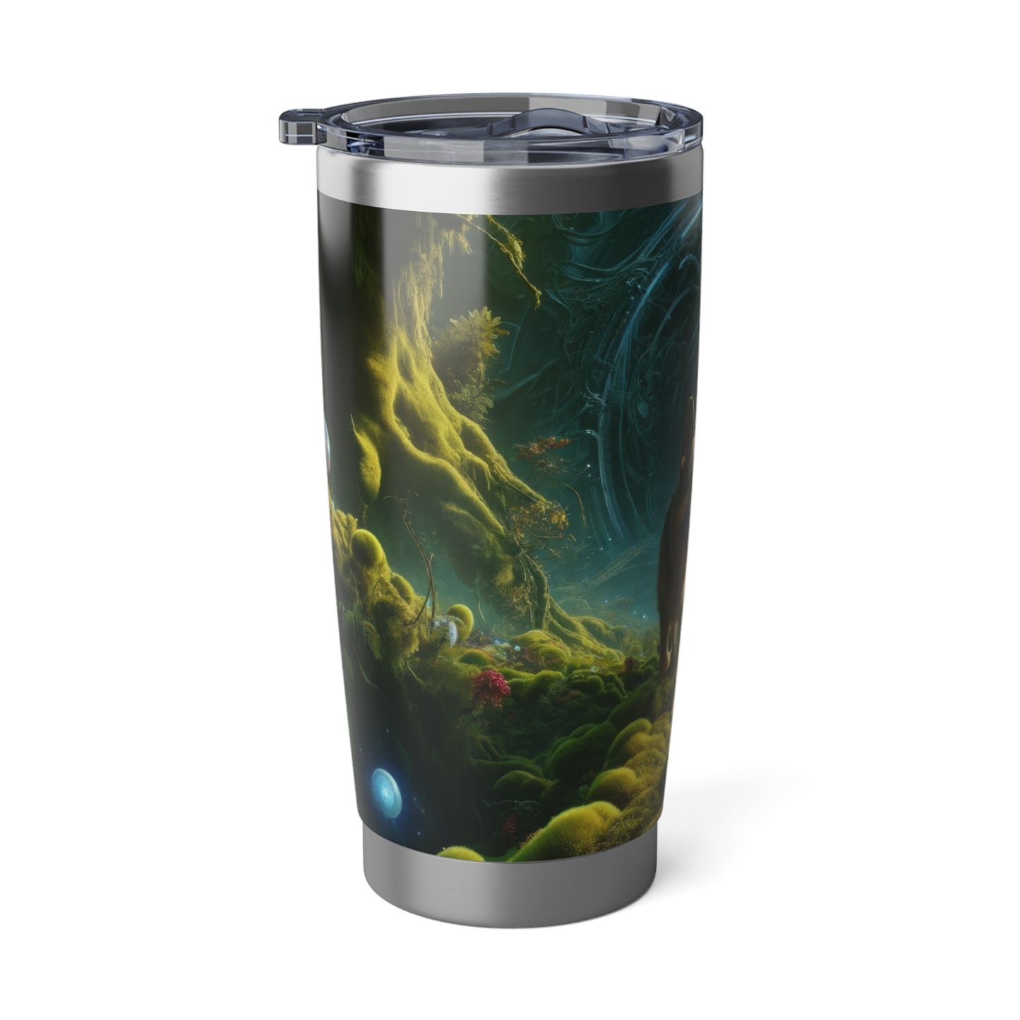 Sci-fi fantasy German Shepherd 20oz Tumbler