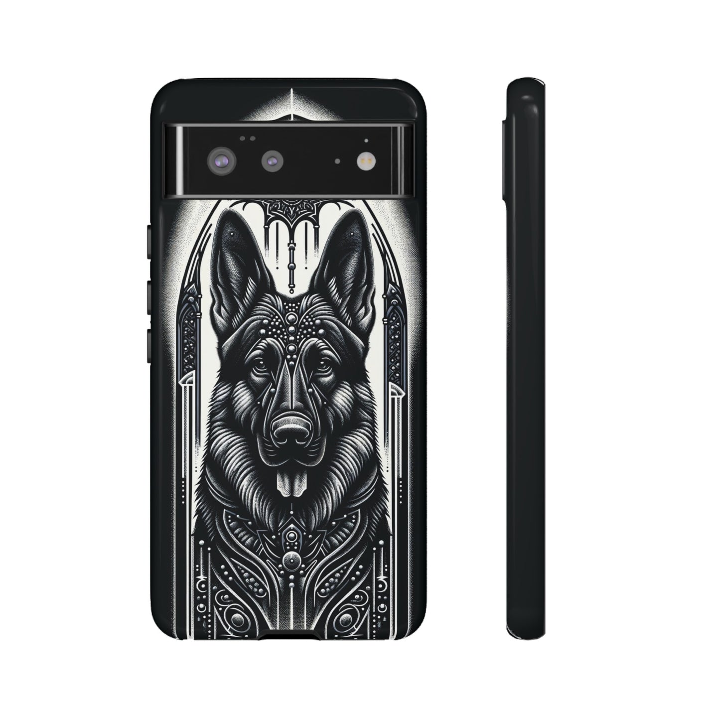 Futuristic German Shepherd Phone Case