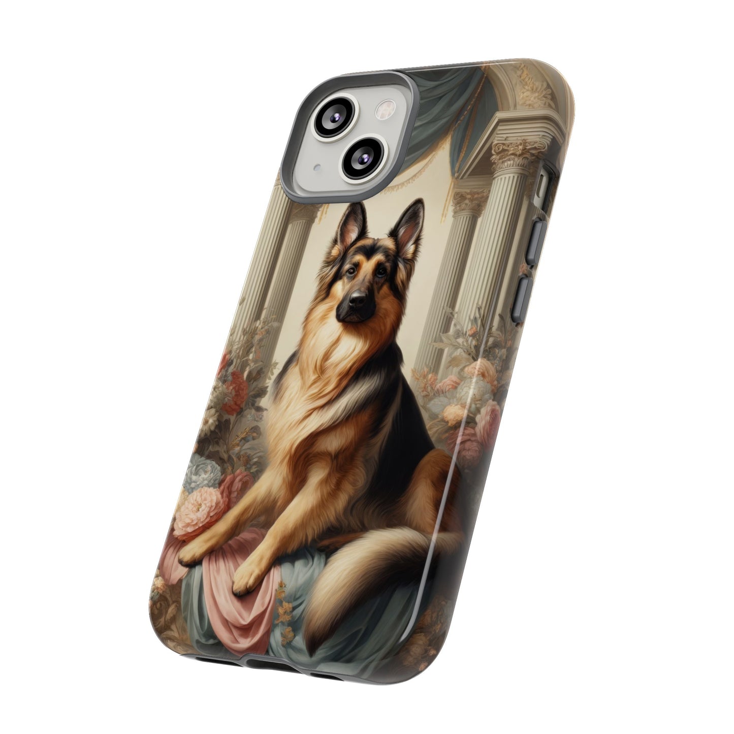 Neo-classical German Shepherd Phone Case