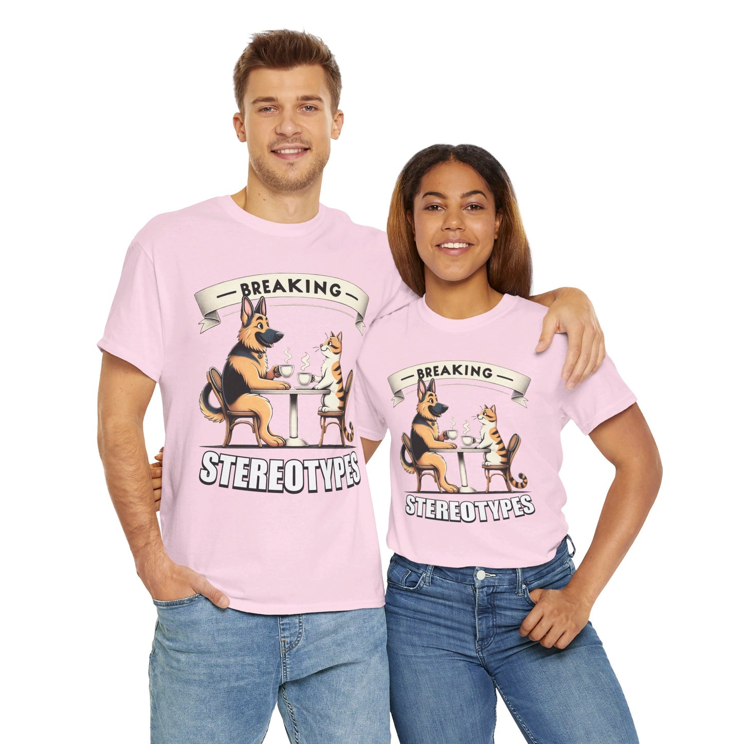 Breaking Stereotypes T-Shirt (13 colors) (German Shepherd)