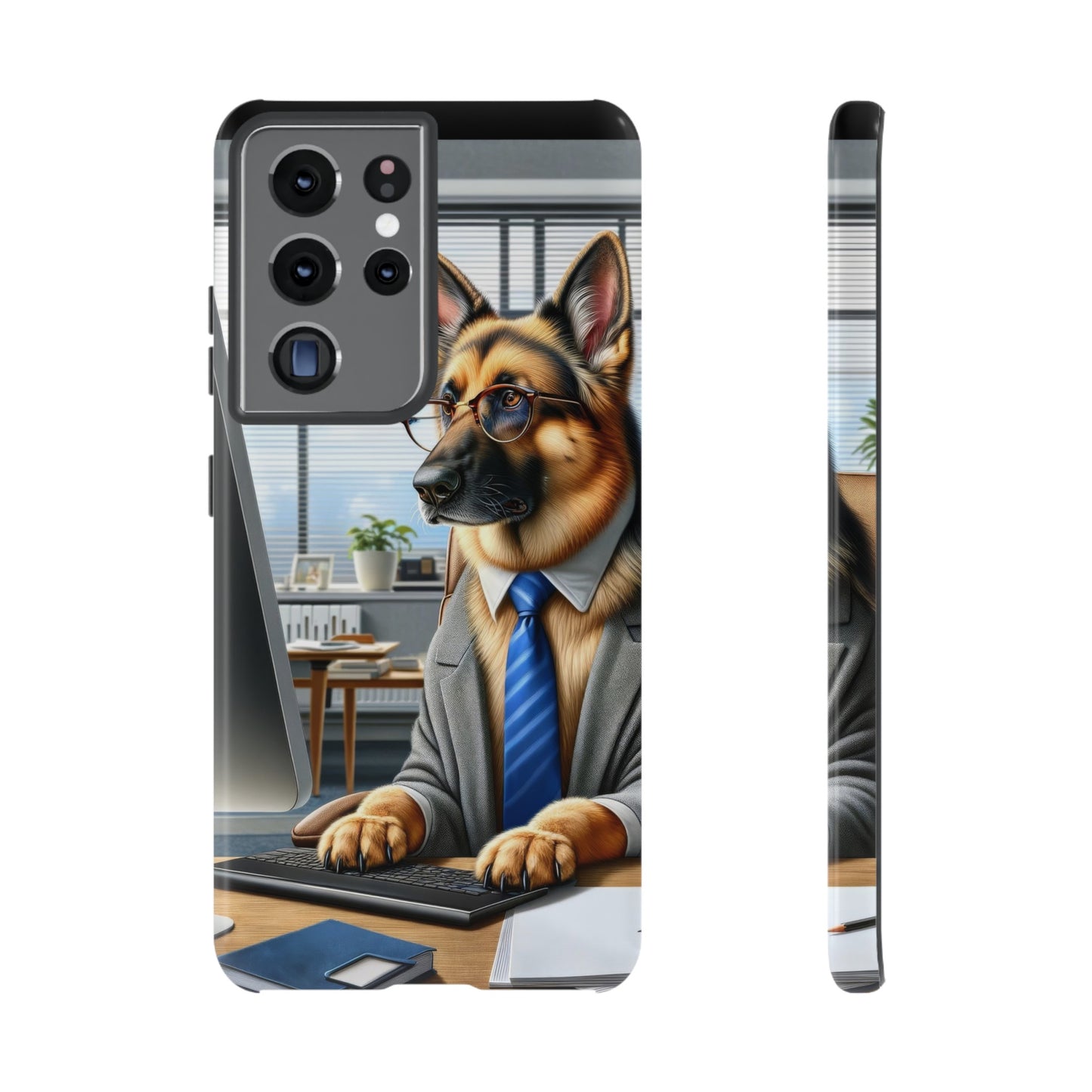 German Shepherd Working Tough Phone Case