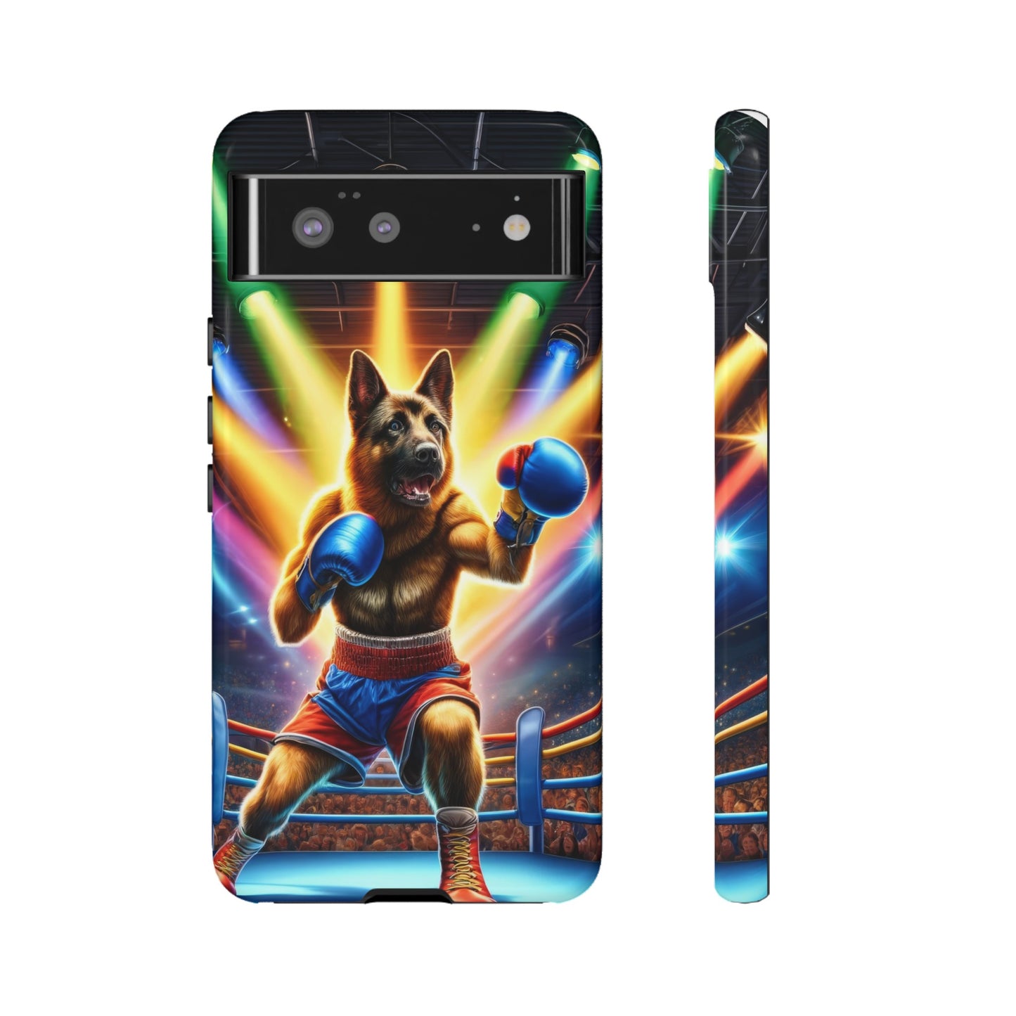 German Shepherd Boxing Phone Case