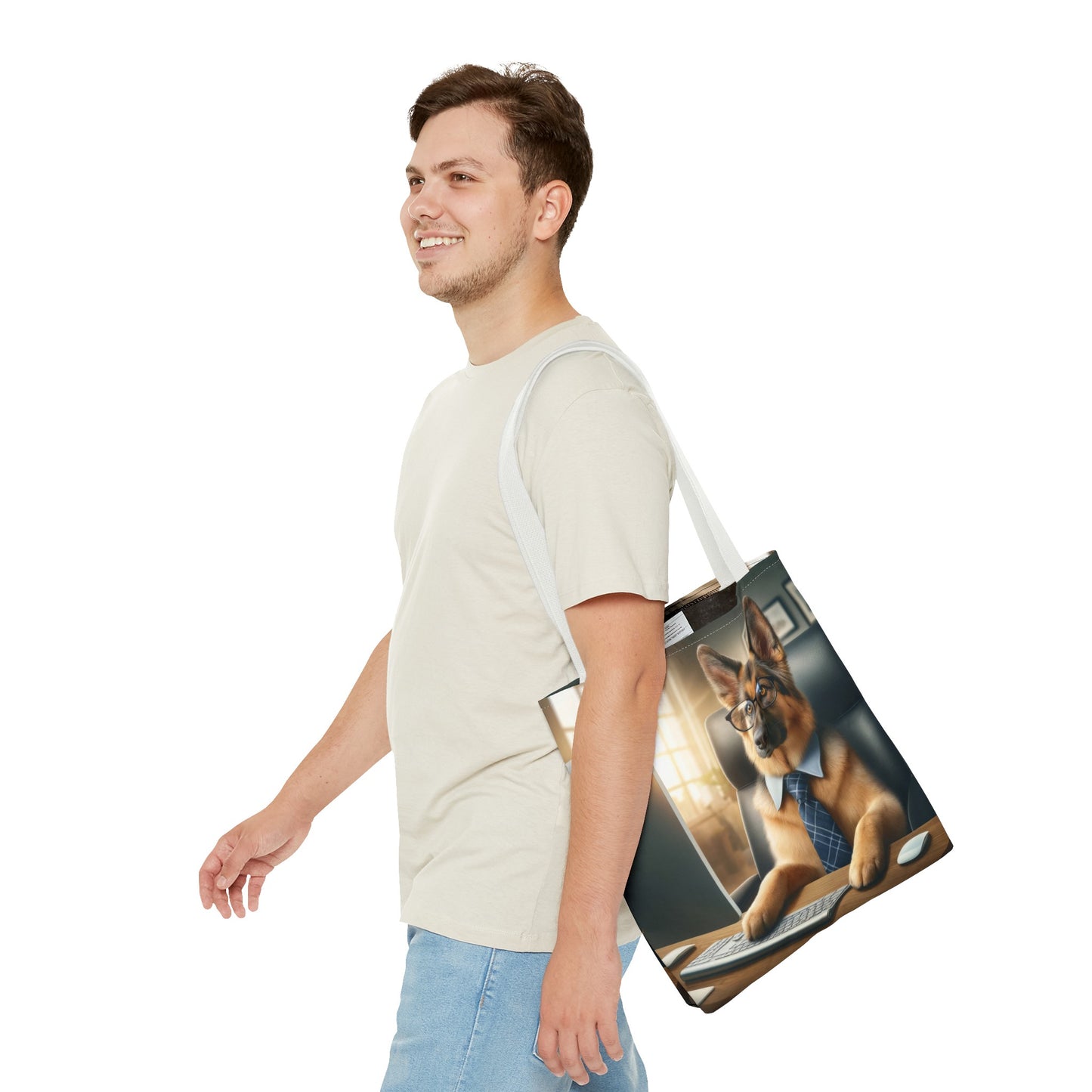 German Shepherd Working Tote Bag